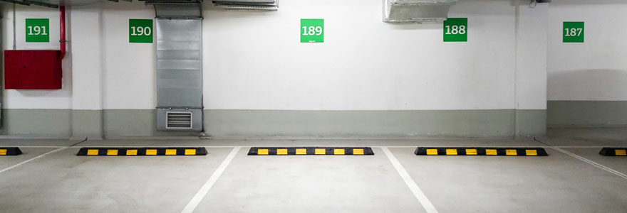 parking à l'aéroport